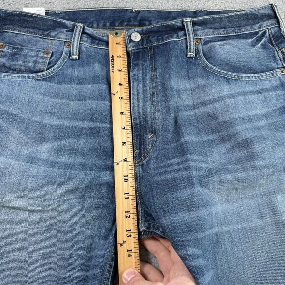 S Levi 569 Jeans Men's 38x30 Loose Straight Fit Comfort Medium Wash Denim - Picture 6 of 12